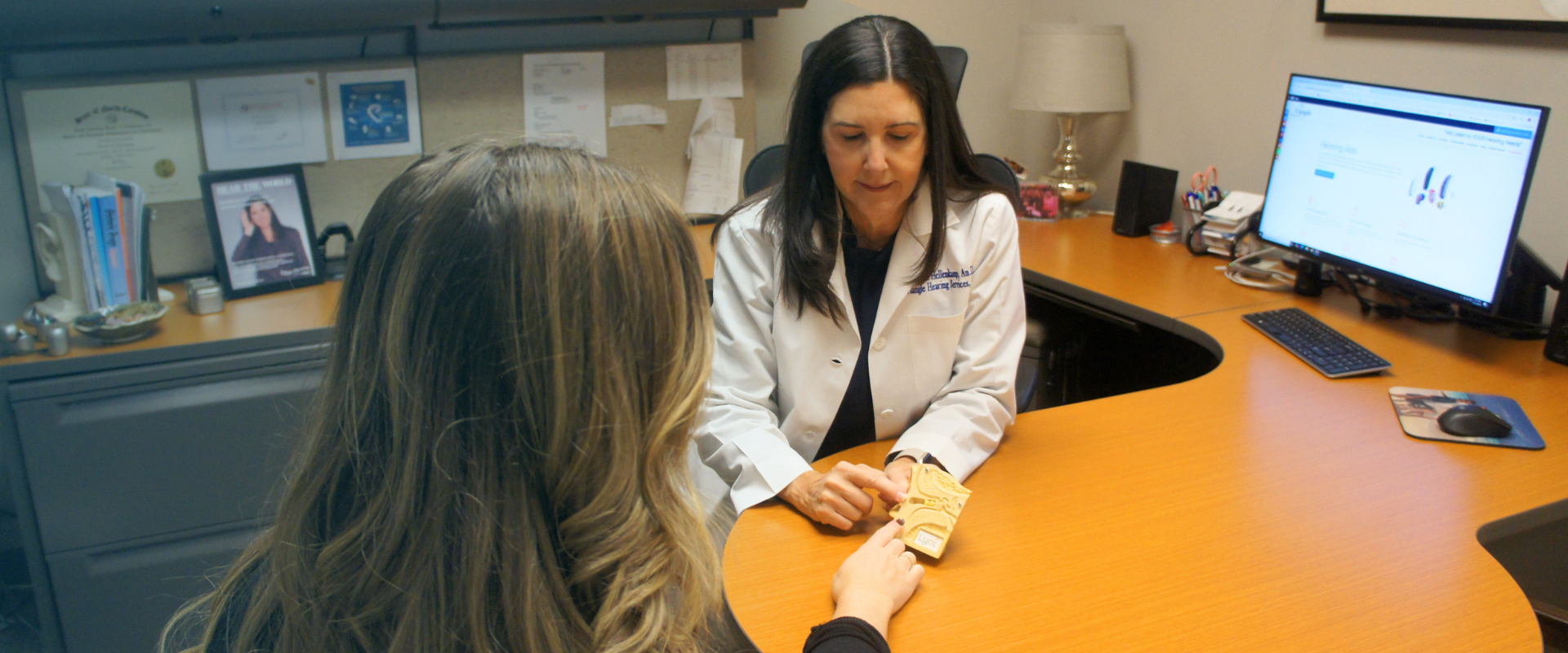 Lady Doctor - Triangle Hearing Services